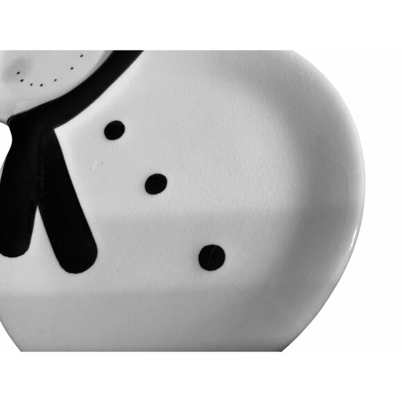 Snowman Plate LTD Commodities Christmas Cookies Snacks/ Treats Plate - Picture 11 of 12